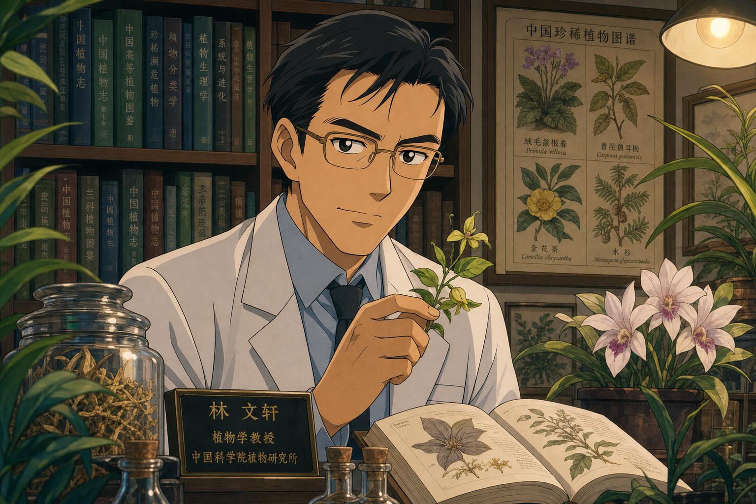 黑料植物专家林文轩——中科院植物研究所研究员